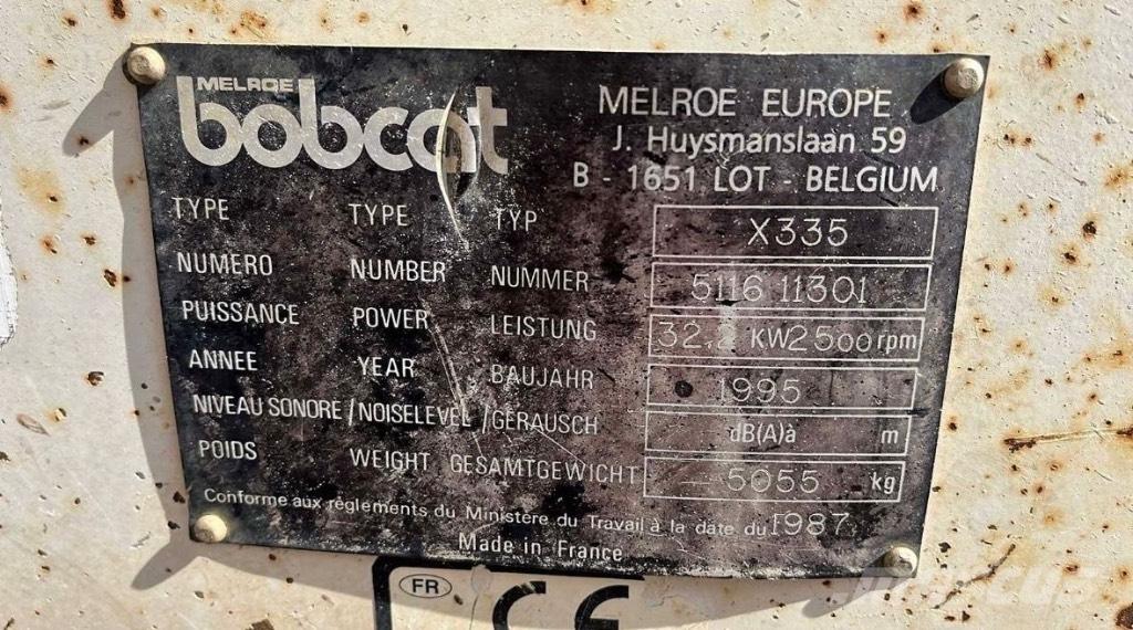 Bobcat X335 Mini bageri < 7t