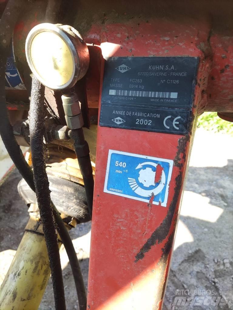 Kuhn FC 283 Uređaji za kosačice