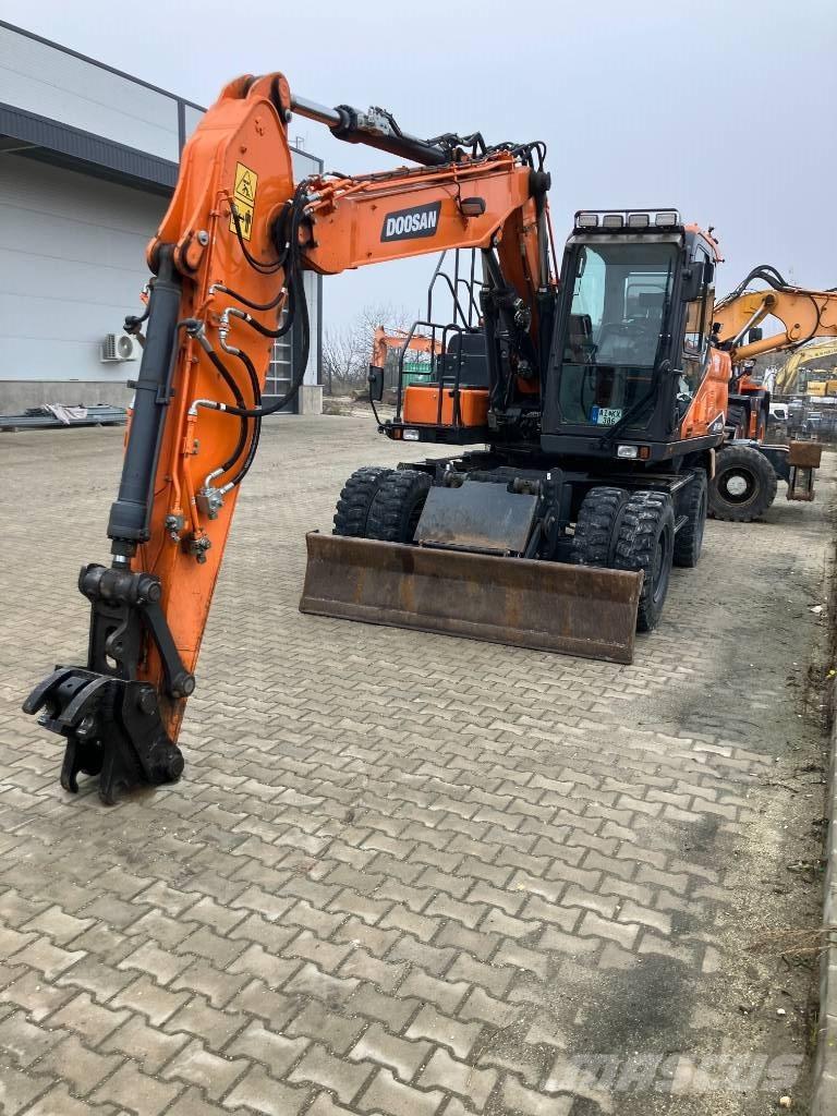 Doosan DX140W-7 Bageri točkaši