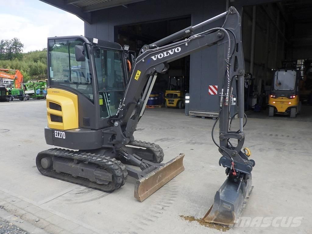 Volvo EC 27 D Mini bageri < 7t