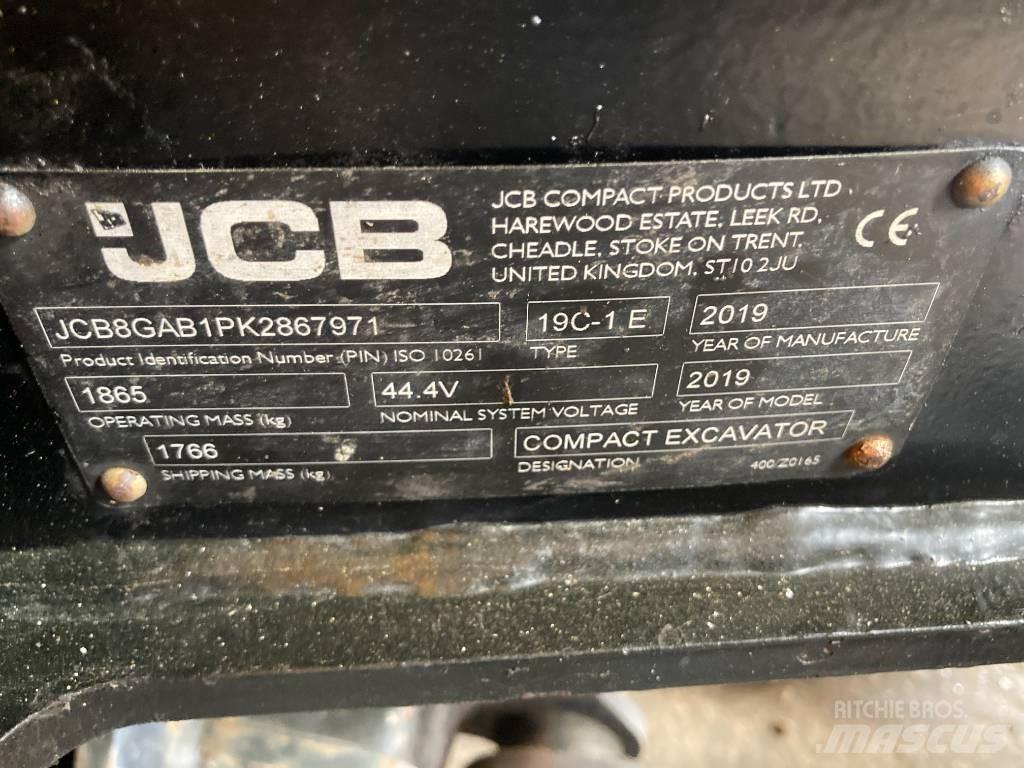 JCB 19C-1ETEC Mini bageri < 7t