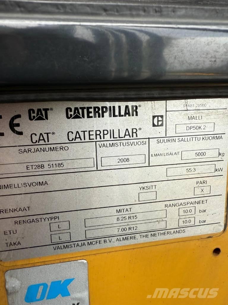 CAT DP50K2 Dizelski viljuškari