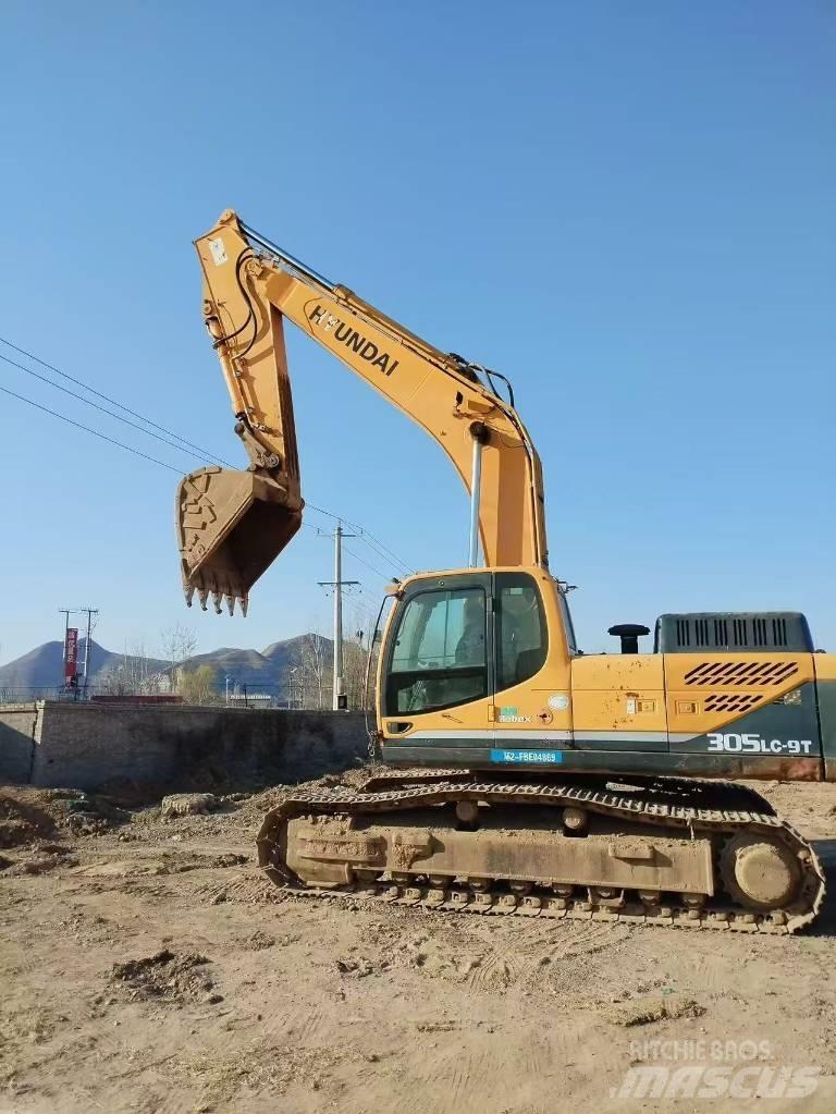 Hyundai R305lc-9t Bageri guseničari