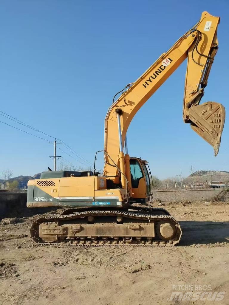 Hyundai R305lc-9t Bageri guseničari