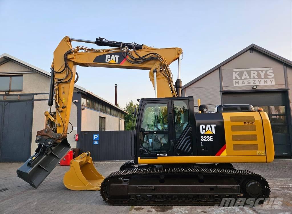 CAT 323 EL Bageri guseničari
