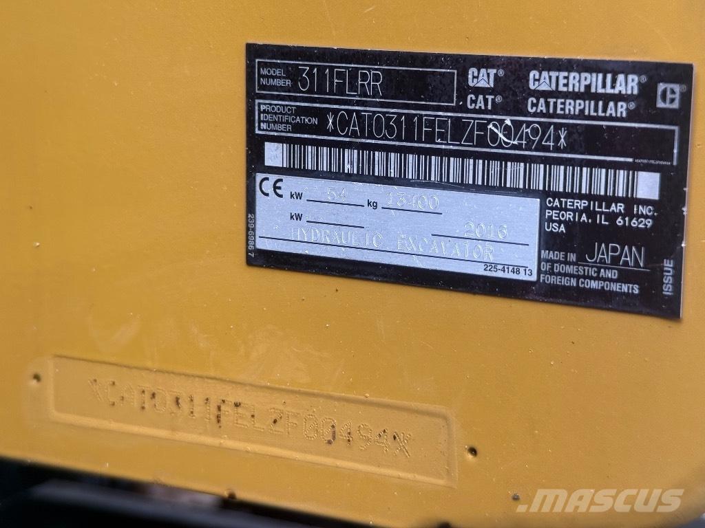 CAT 311 FL RR Bageri guseničari