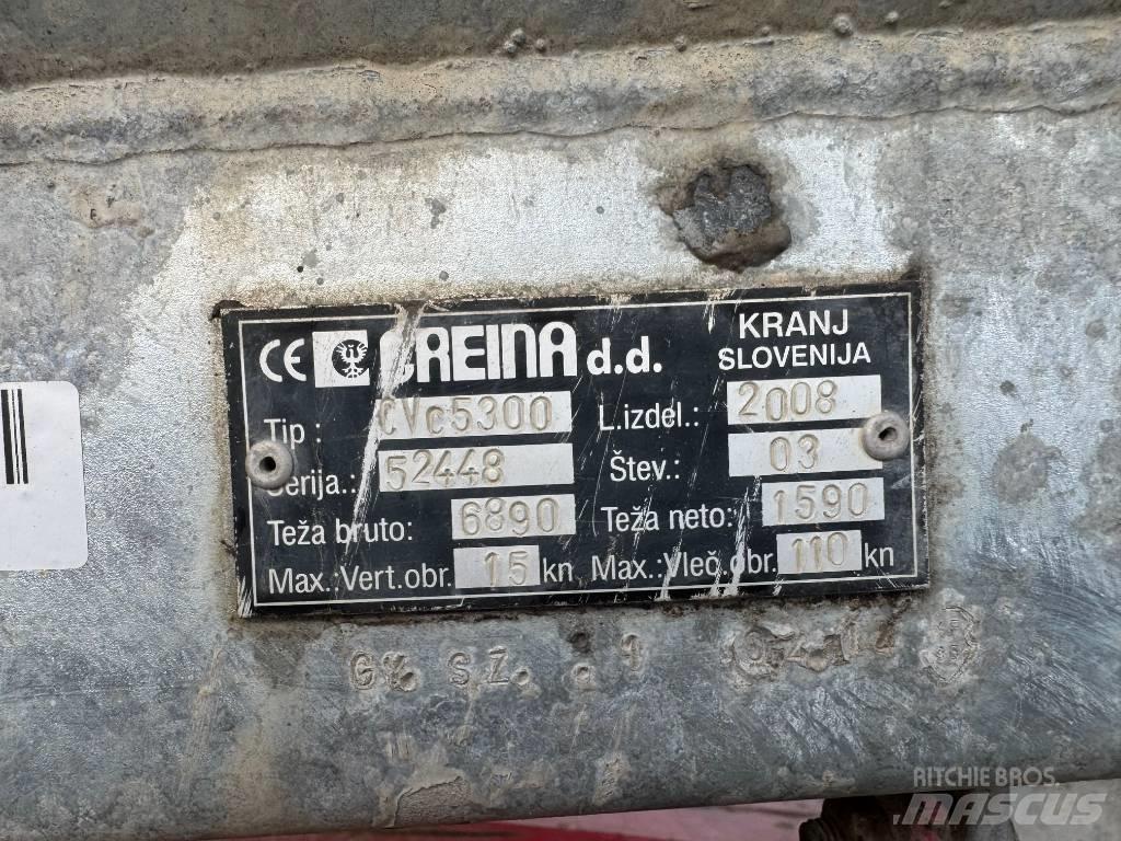  creina Szippantó Prikolice za cisterne