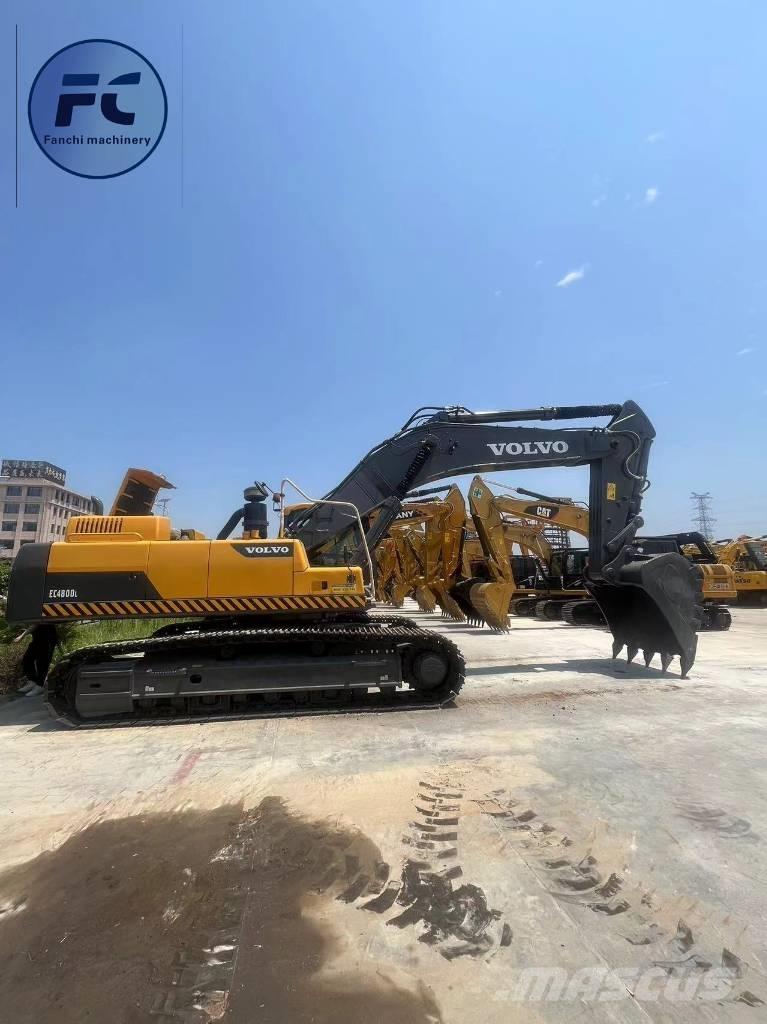 Volvo EC 480 D L Bageri guseničari