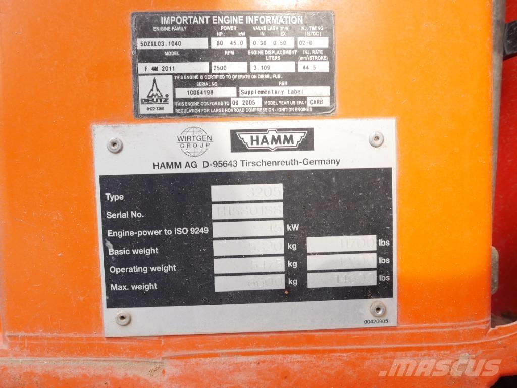 Hamm 3205 Nabijači zemlje