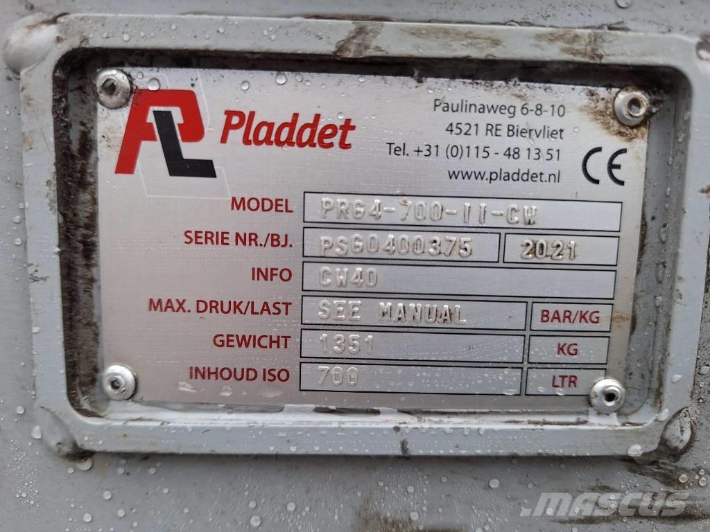 Pladdet PRG 4-700-II Grabulje