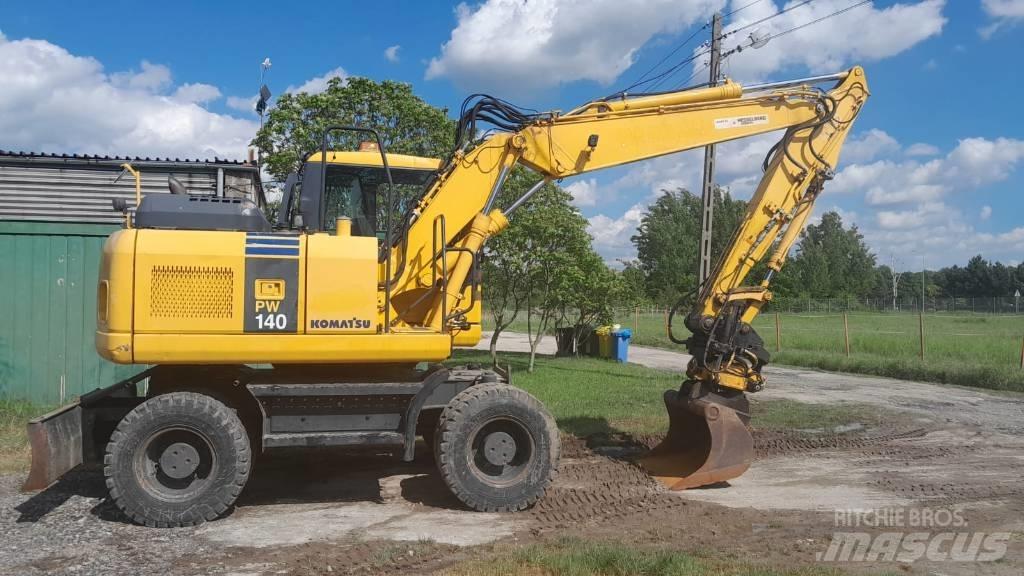 Komatsu PW 140-7 Bageri točkaši
