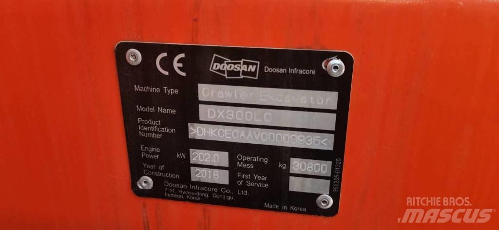 Doosan DX 300 Bageri guseničari