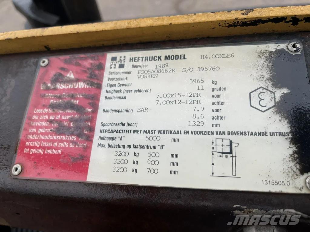 Hyster H4 * 00XLS6 Dizelski viljuškari