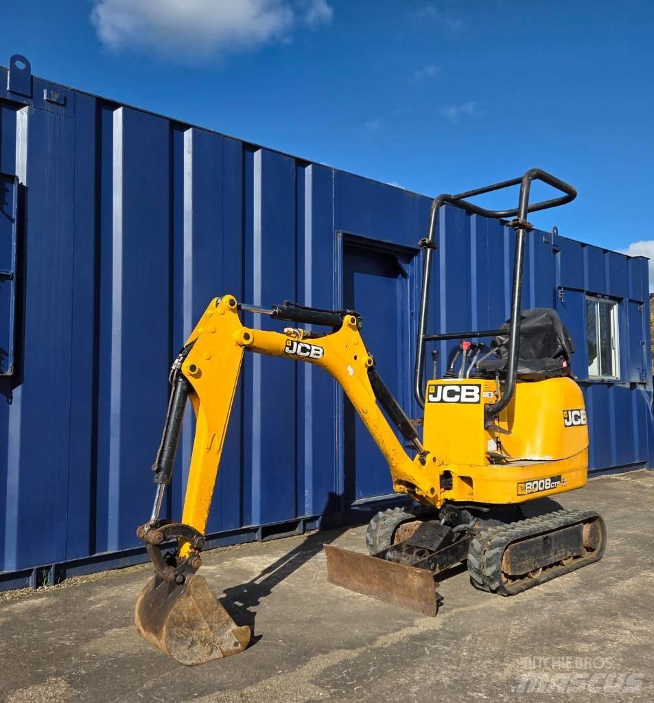 JCB 8008 CTS 3 Bkts Mini bageri < 7t