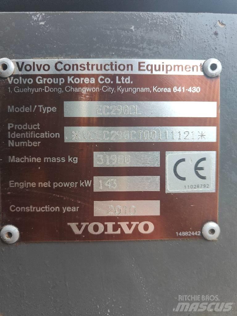 Volvo EC 290 C L Bageri guseničari