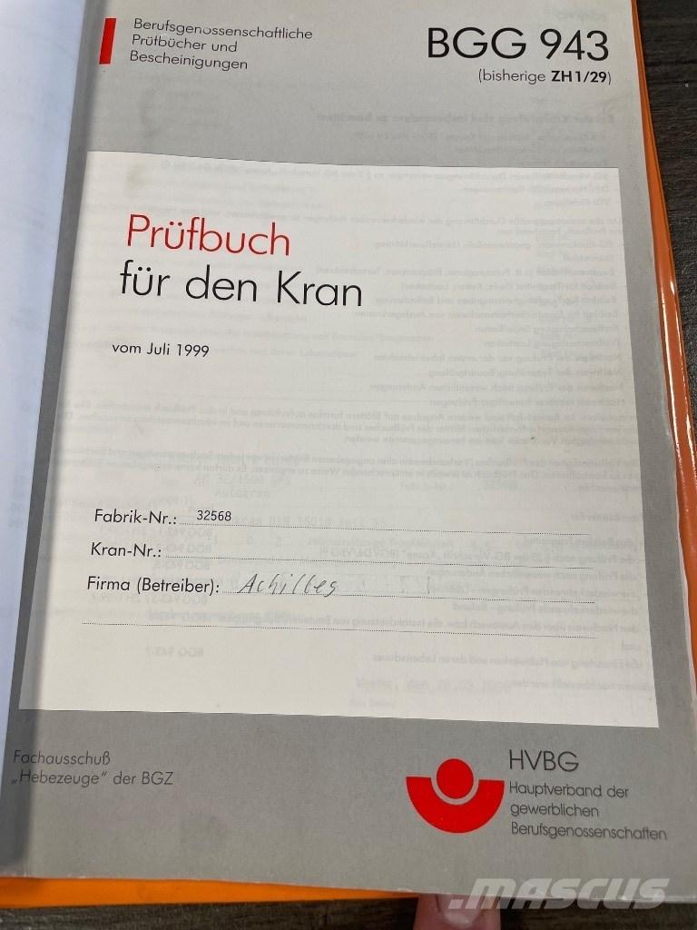 Böcker AK 32/1500 Polovne dizalice za sve terene