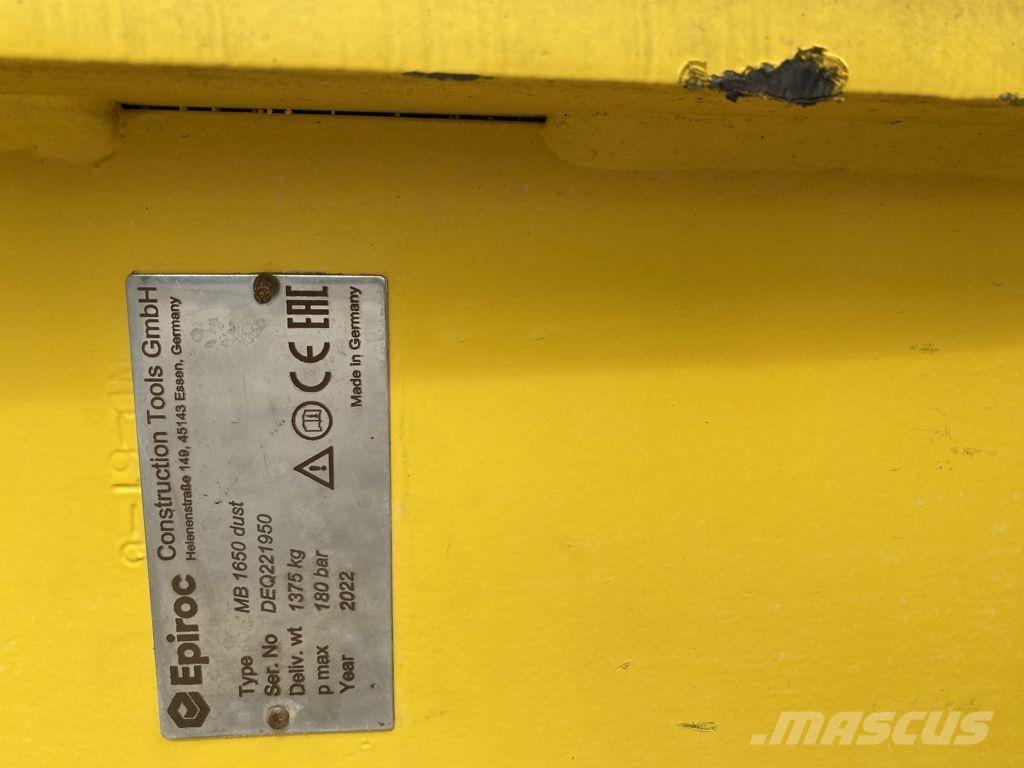 Epiroc MB1650D Čekići