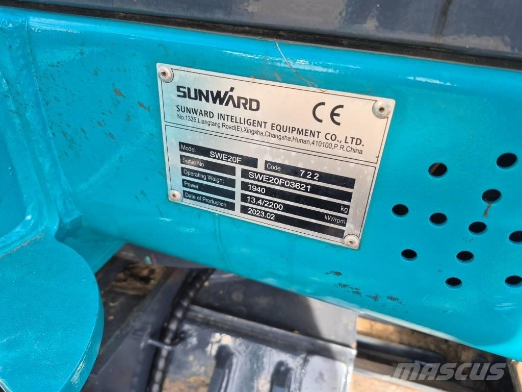 Sunward SWE 20 F Mini bageri < 7t