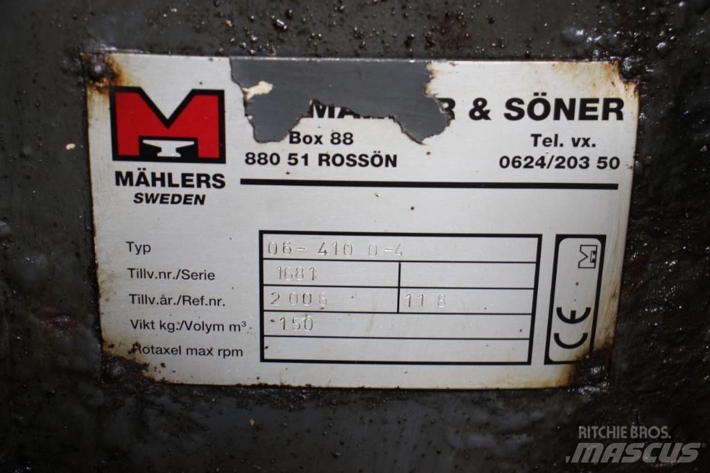 Mählers plogfäste Ostale kargo komponente