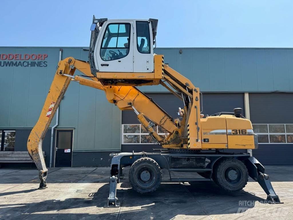 Liebherr A 316 Bageri za prenos primarnih/sekundarnih sirovina