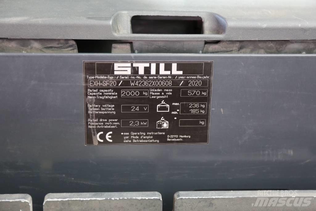 Still EXH-SF20 Nisko podizni električni viljuškar sa stajalištom