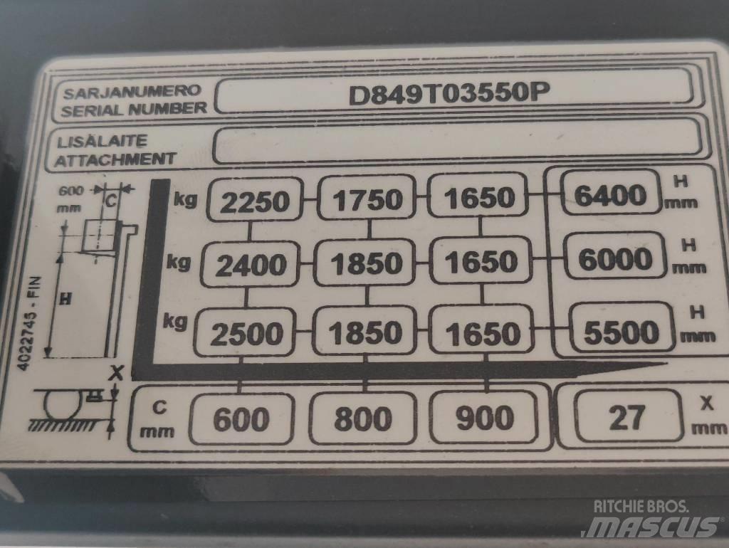 Yale MR25-14 Viljuškari sa pomičnim stupom