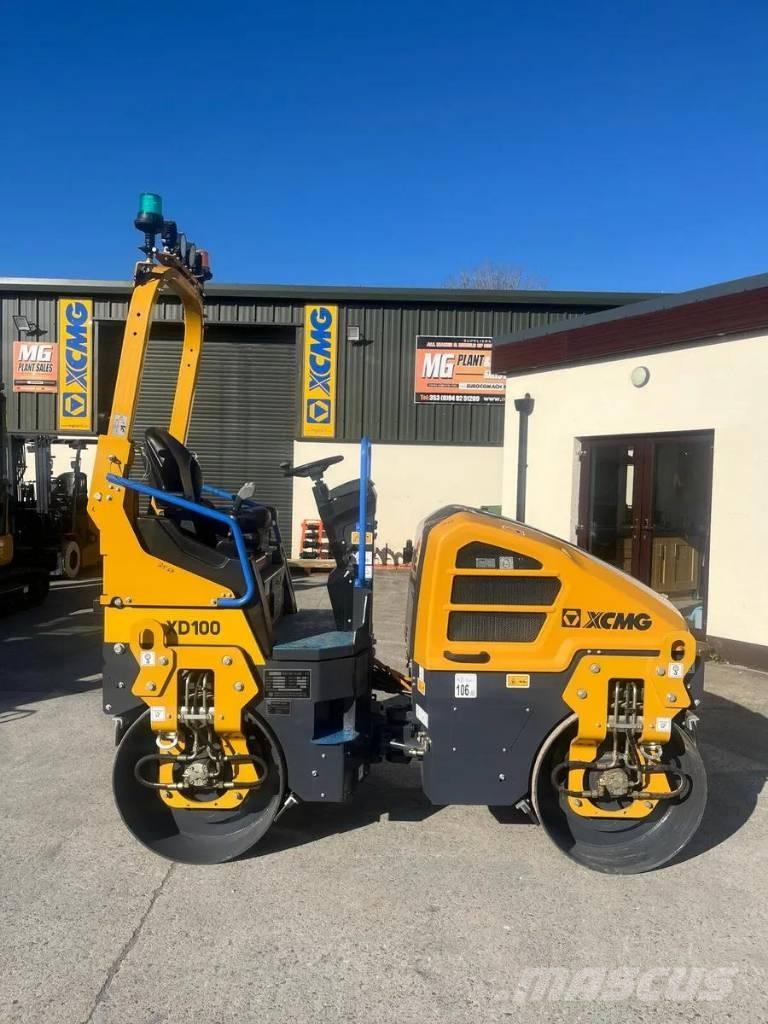 XCMG XD100 Valjci sa duplim bubnjem