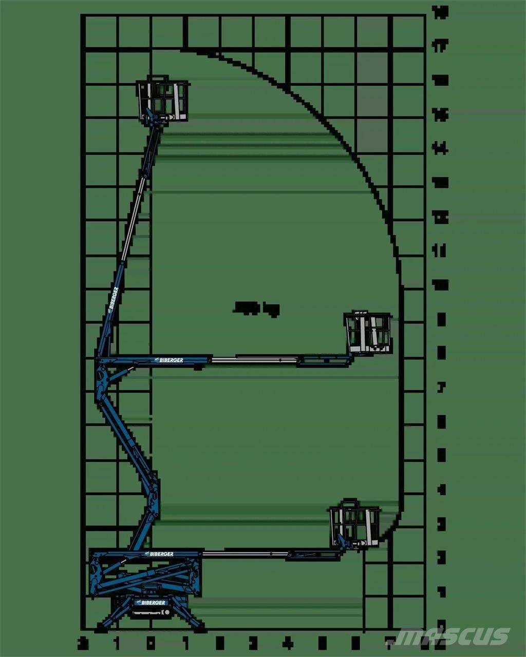 JLG X17J+ Makazaste platforme