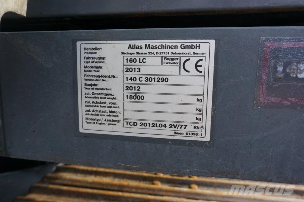 Atlas 160 LC Bageri guseničari