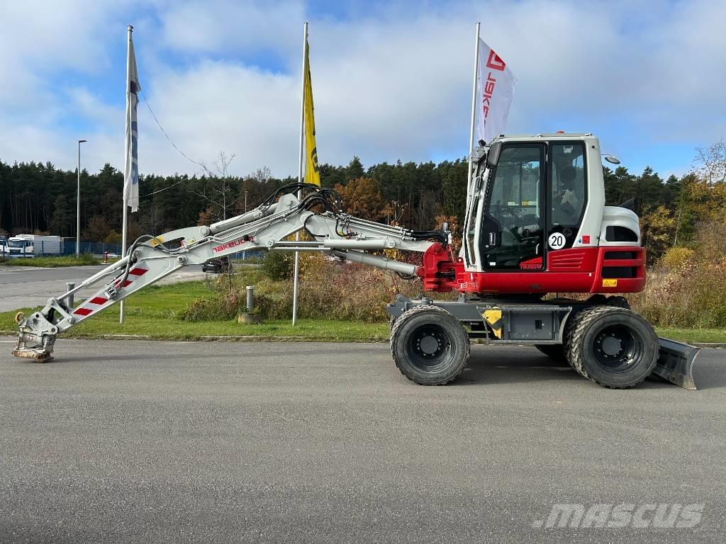 Takeuchi TB 395 W Bageri točkaši