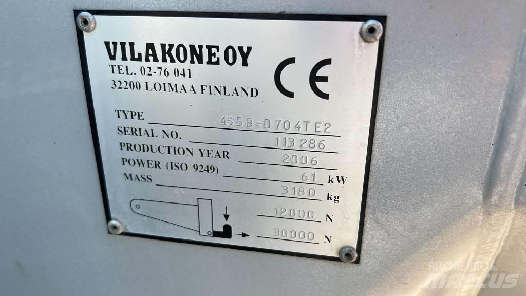 Wille 455B Pomoćne mašine