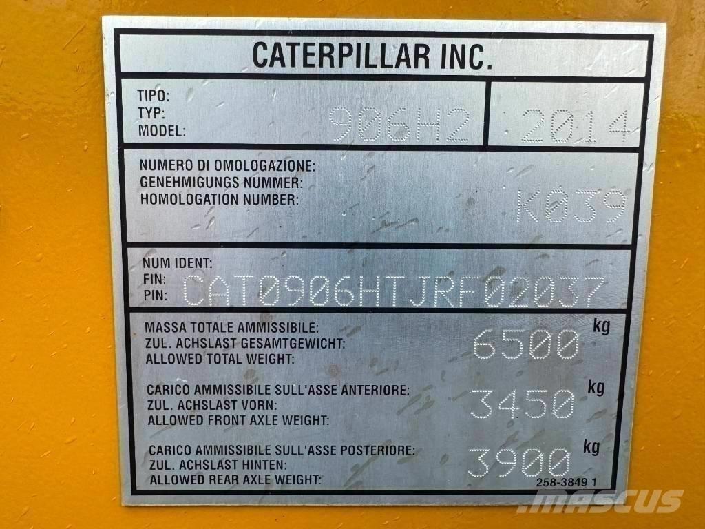 CAT 906 H 2 Utovarivači na točkove