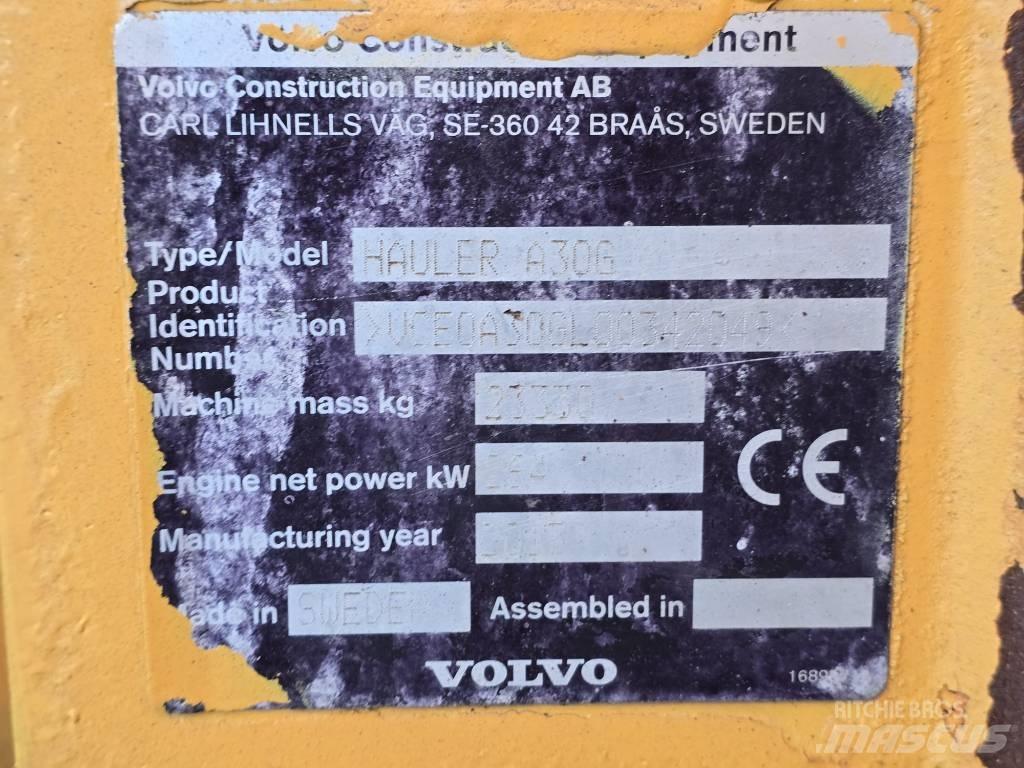 Volvo A30G Zglobni damperi