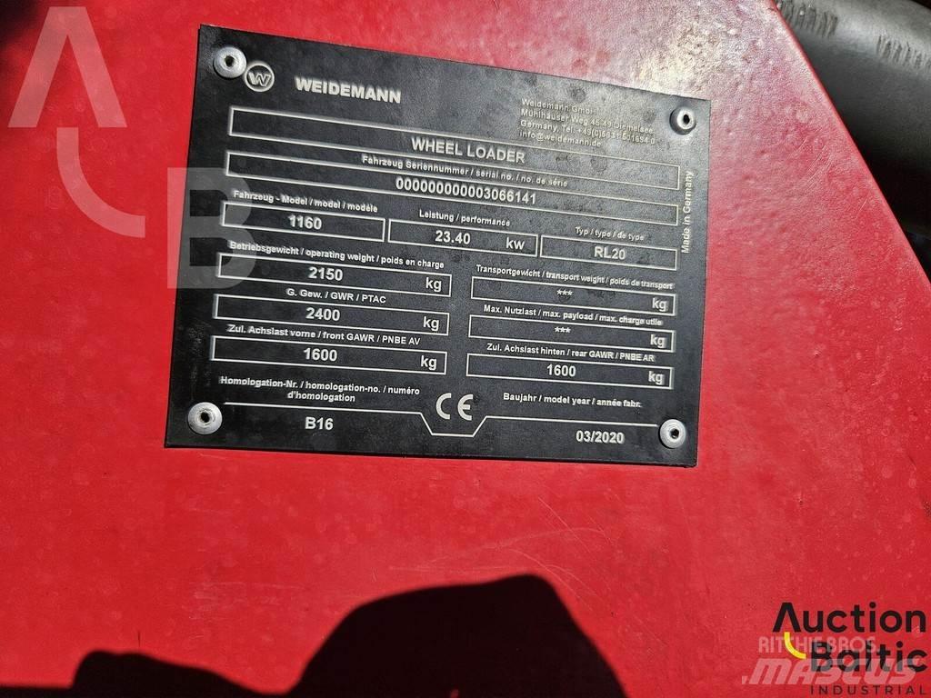 Weidemann 1160 Utovarivači na točkove