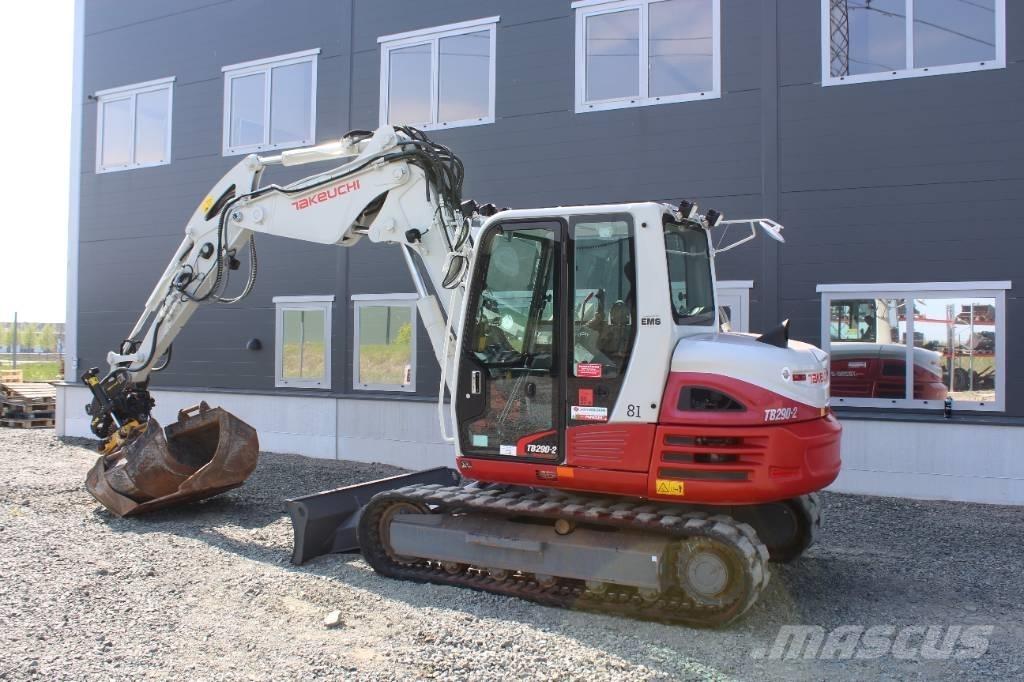 Takeuchi TB 290 Midi bageri 7t – 12t