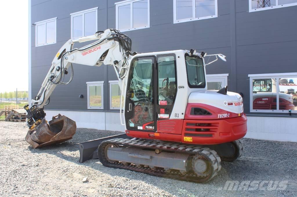 Takeuchi TB 290 Midi bageri 7t – 12t