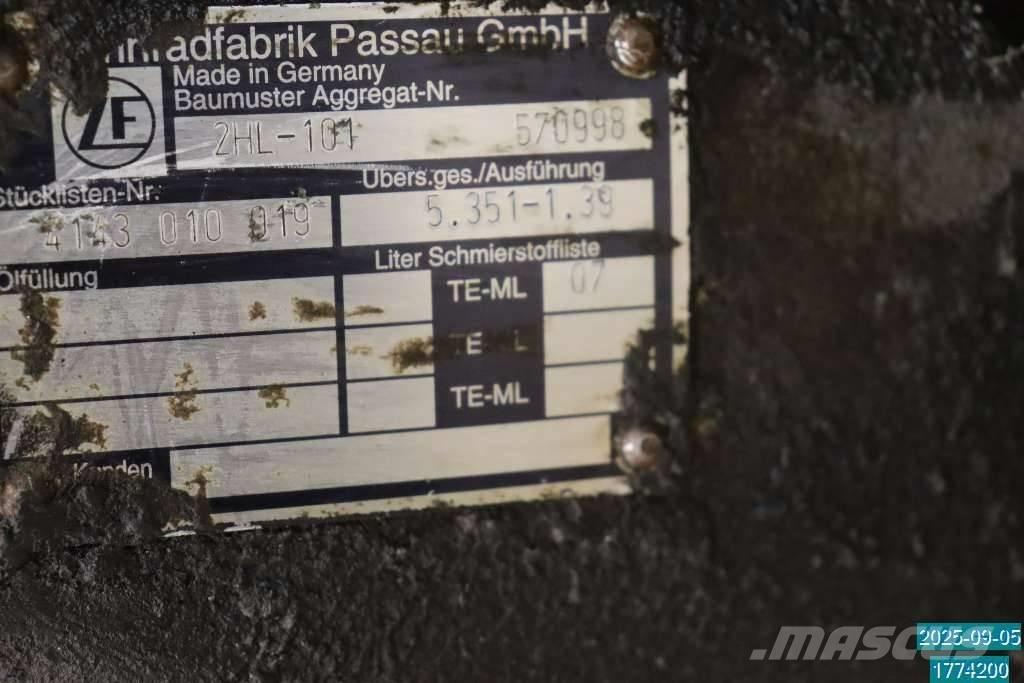 Huddig 1160 Transmisija