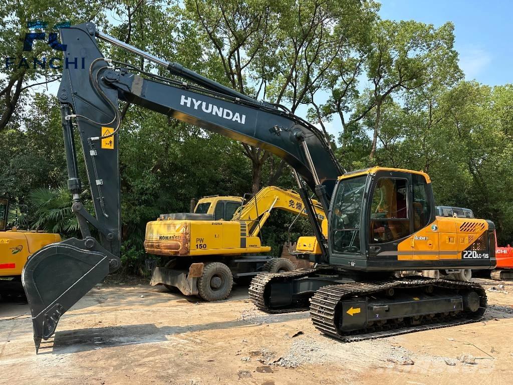 Hyundai 220 9S Bageri guseničari