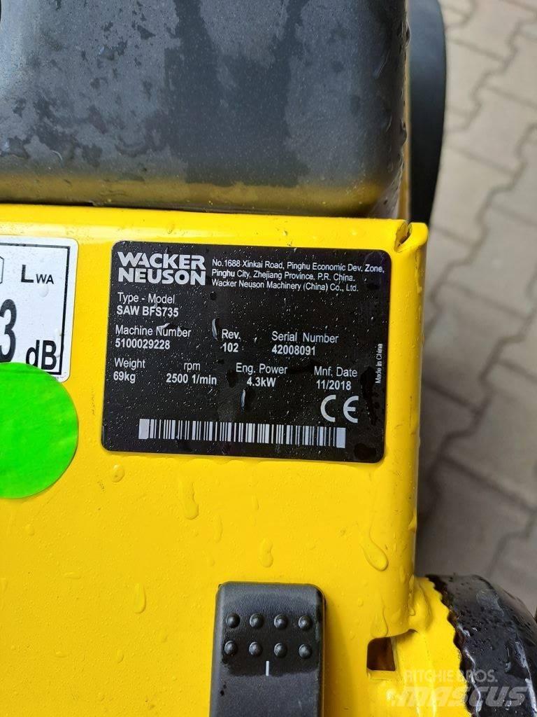 Wacker Neuson BFS735 Testere za kamen i beton