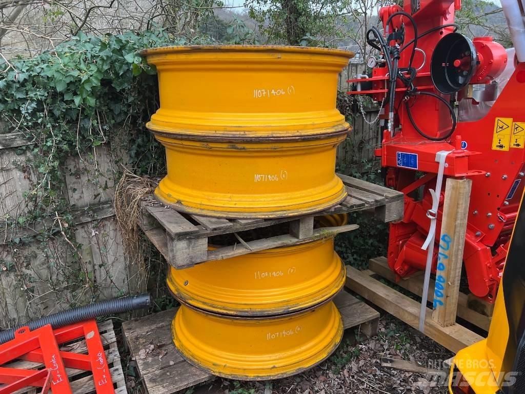 JCB 4 x Wheel Rims Gume, točkovi i felne