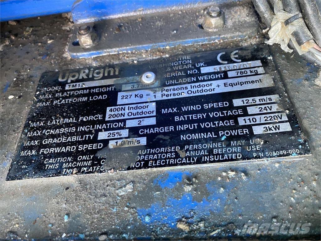 Snorkel TM12 Jarbolne penjajuće platforme