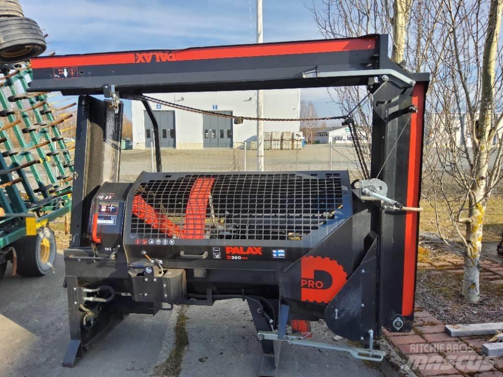 Palax D360Pro Cepači za drva, drobilice za drvo i strugači