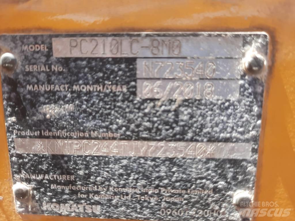 Komatsu PC 210 Bageri guseničari