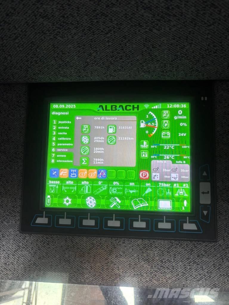 Albach Diamant 2000 Drobilice drva / čiperi