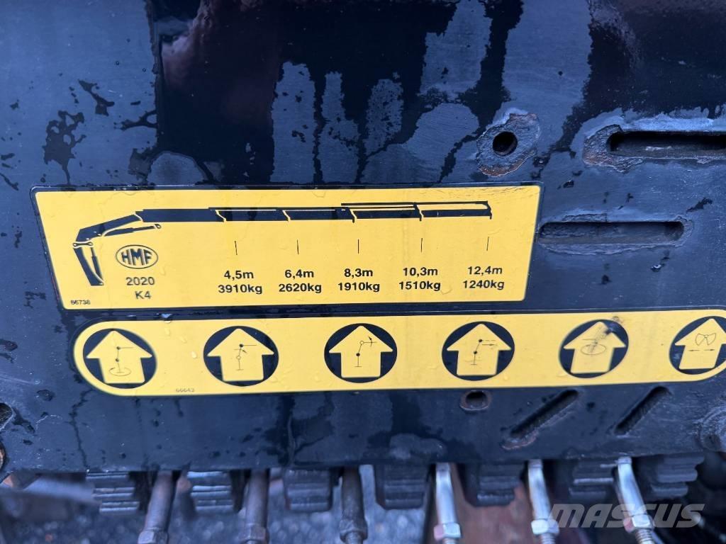 Scania R520 8x4 Kamioni sa kranom