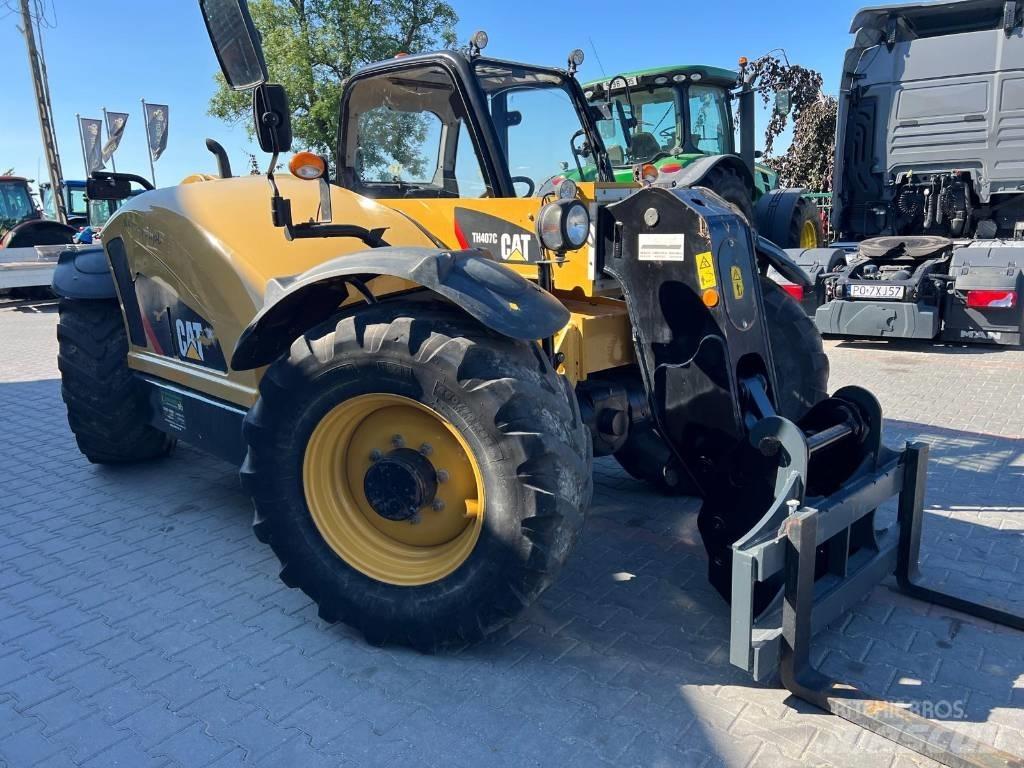 CAT TH 407 C Teleskopski viljuškari