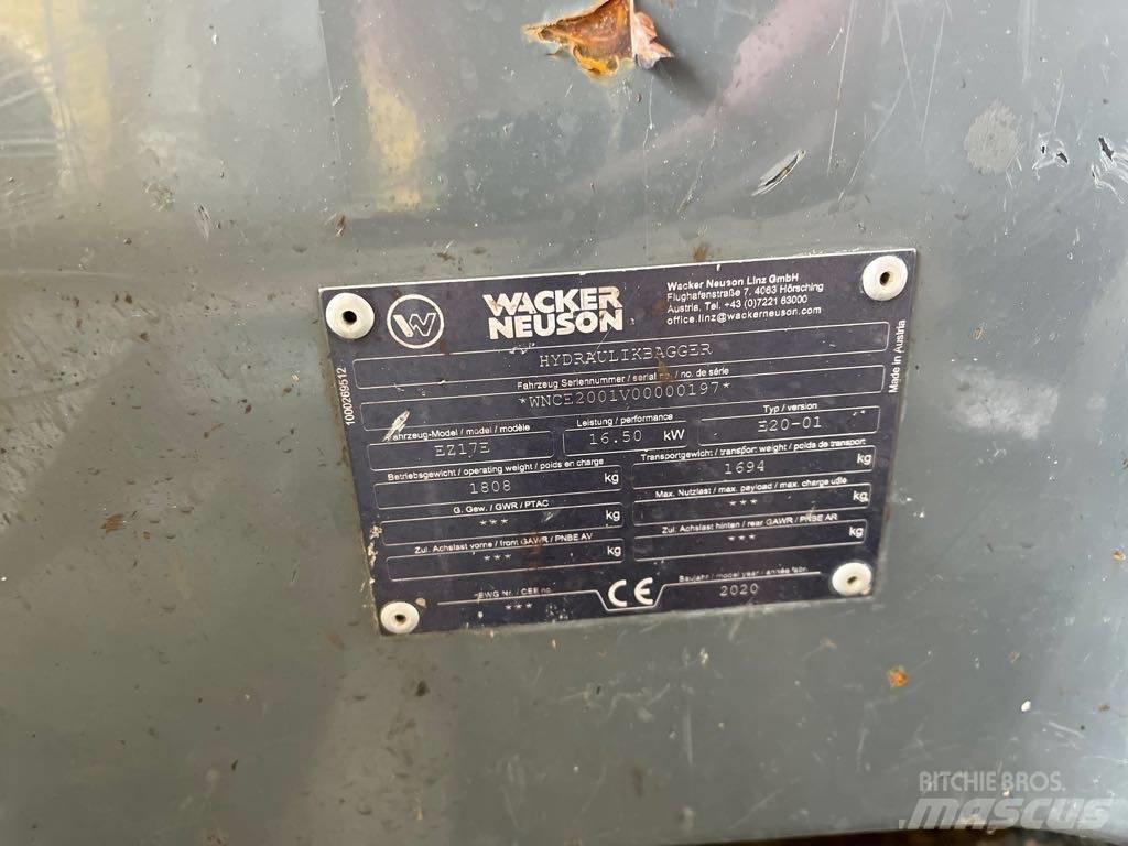 Wacker Neuson Ez17e Bageri guseničari