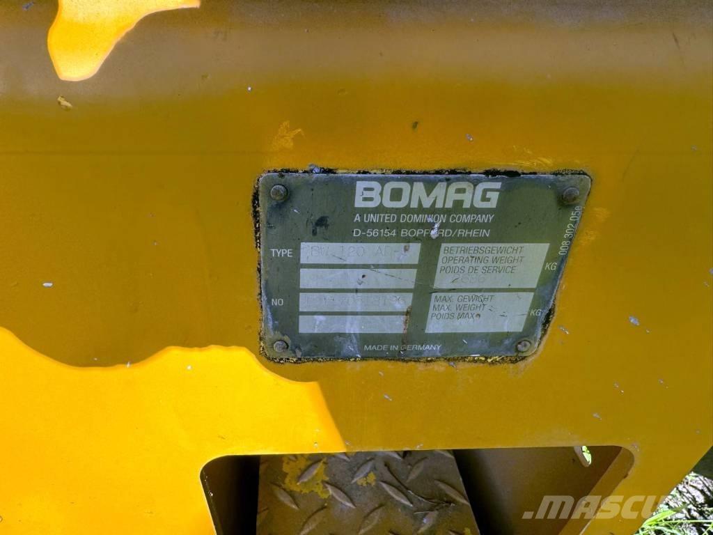 Bomag BW 120 AD-3 Valjci sa duplim bubnjem