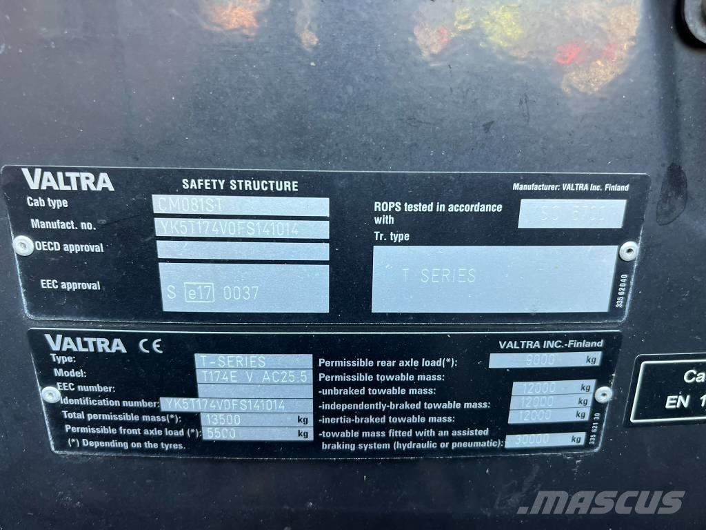 Valtra T 174 Versu Traktori