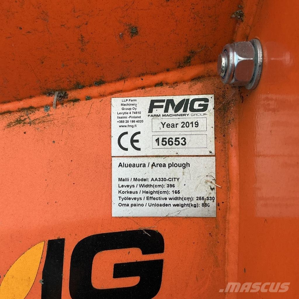 FMG AA330-CITY Snežne daske i plugovi
